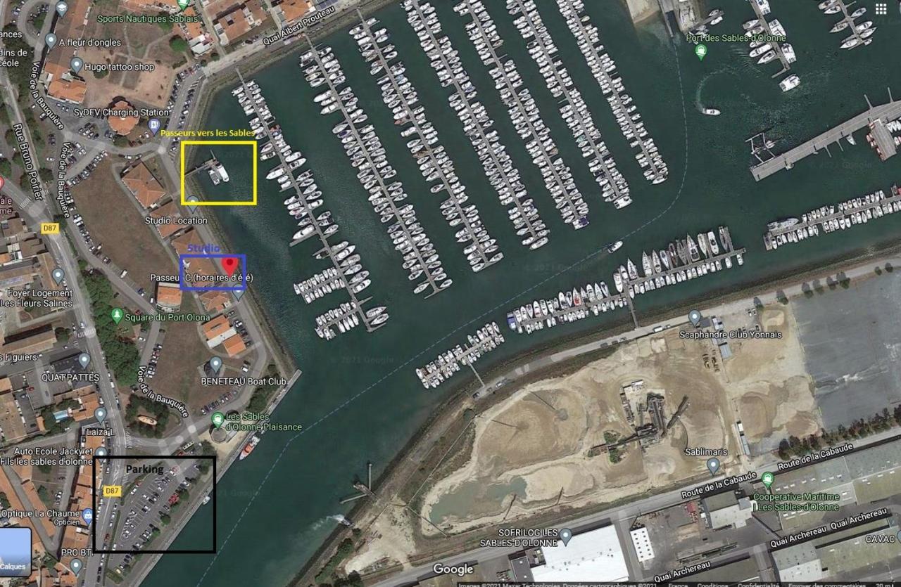 Studio les Sables d'Olonne Port Olona - La Chaume Extérieur photo